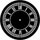 Steel Gobo, Clock Face