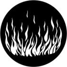 Rosco 79171 Steel Gobo, Flames 5