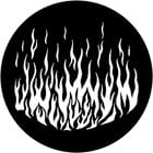 Rosco 79172 Steel Gobo, Flames 6