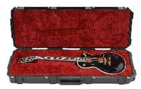 Hardshell Waterproof Electric Guitar Case for Single-Cutaway Guitars