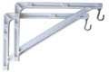 14" Axis Wall Bracket (for ReTract Manual Screens with Hexagonal Housing)