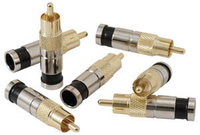 Connectors, RG6 Compression 50p, Retail Jar