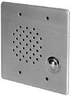 Vandal-Resistant 2-Gang Intercom Plate with 25V Multi-tap Transformer