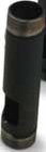 8" Black Pipe with Outlet