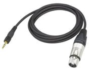 Cable, Mini Plug to XLR (F)
