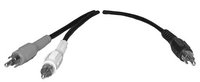 6" RCA-M to 2x RCA-M Y Adaptor