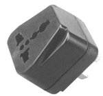 Philmore 48-545 2 Flat Pin Plug/Universal Socket AC Power Adapter