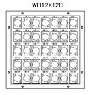 Wall Frame Insert, Not Pre-Punched, No Label, 10.5"x10.5"