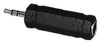 1/4" Stereo Phone Jack to 1/8" Stereo Phone Plug (Bulk Packed)