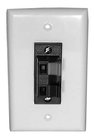 2-Position Terminal Solderless Wall Plate for Speakers