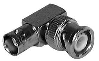 BNC Male to BNC Female Right Angle Adapter (in Display Packaging)