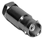 BNC Female to F Male Adapter