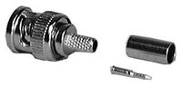 3-Piece Crimp-Style BNC Male Connector (with Separate Pin, for RG58/U Teflon Wire)