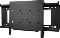 Flat Screen TV Flat Mount (with Wall Plate for 16" Stud Centers, Black)