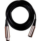 50' Hi-Flex Mic Cable (for Low Impedance), Chrome XLRF to XLRM Connectors