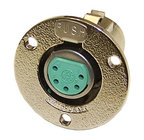 Panel Connector 5p XLR Female