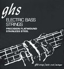 .055-.105" Precision Flatwound Stainless Steel Long Scale Plus Electric Bass Strings