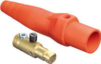 Male Cable-Mount Camlock Connector (Contact & Insulator, Available in Various Colors)