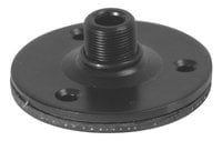 Black 5/8" Flange Mount with Shock Pad
