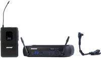 Wireless Digital System with Beta98H Clip-On Instrument Microphone