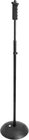 38-61" Dome Base ProGrip Microphone Stand, Black