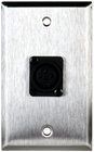 Single Gang Wall Plate With 1 NC3FPP Connector