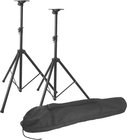 46-74" Professional Speaker Stand Pack with 2 Stands and Carry Bag