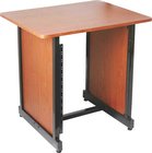 12 RU Rack Stand (Rosewood & Black Steel Finishes)