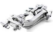 Long Revolving Multi-Clamp in Chrome Finish