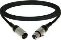 1 ft. StageMASTER XLR-F to XLR-M Mic Cable