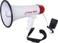 40W Megaphone with Siren & Detachable Radio-Style PTT Mic