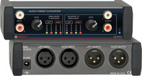 RDL EZ-AFC2 Audio Format Converter, Stereo Balanced to Unbalanced