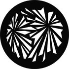 Geometric Explosion Patterned Steel Gobo