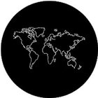 "The World Outline" Gobo
