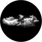 "Wide Cloud" Glass Gobo