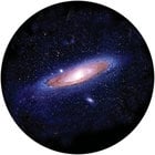 Colored "Galaxy Spiral" Glass Gobo