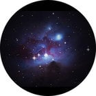 Colored "Bright Nebula" Glass Gobo