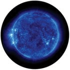 Glass Gobo, Blue Corona