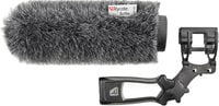 18 cm Softie Windscreen with Medium Hole, Mount & Pistol Grip
