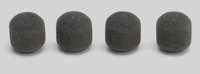 Foam windscreens, gray, (4)