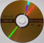 4.6 GB, 16x One-Time Writeable DVD-R