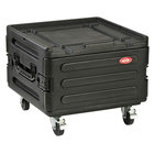 Case Roto Molded Expans W/Whls