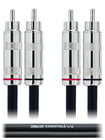 2 ft Dual RCA Male to Dual RCA Male Unbalanced Cable