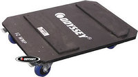 20.5"x5.5"x24.25" Heavy Duty Combo Rack Dolly Plate with Wheels