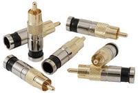 10 Pack of RCA RG6/RG6Q Compression