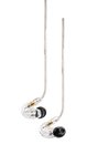 Single-Driver Sound Isolating Earphones with Detachable Cable, Clear