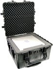 Large Transport Case with Wheels & Padded Dividers