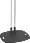 Floor Stand Combination: PSD-TL60 Floor Stand & Rotating Flatscreen Mount, Up to 60"