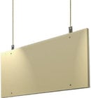 2' x 4' Hanging Ceiling Flag Baffle