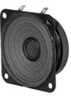 2.5", 4W, 8 Ohm Square Moisture/Weather-Resistant Speaker